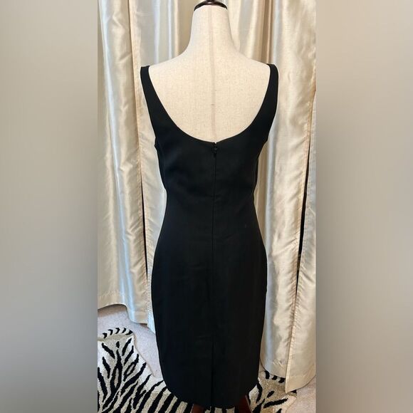 Didier Ludot Black Sleeveless Cocktail Dress Made in France – Size 40 - Picture 3 of 12